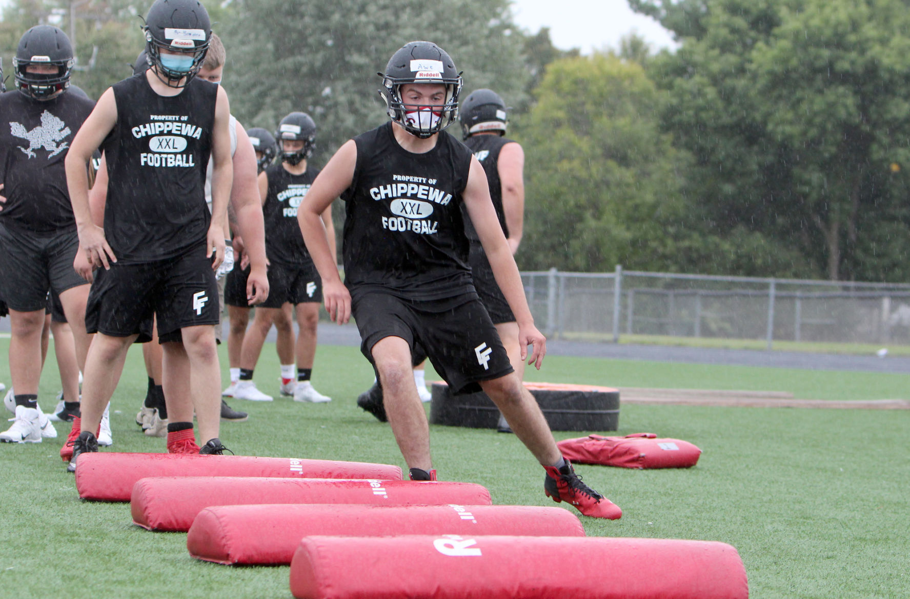 First Day of Football Practice 9-7-20